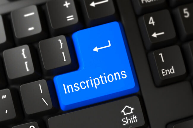 INSCRIPTIONS